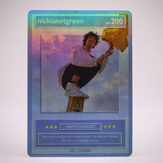 nickisnotgreen TRDNG Card