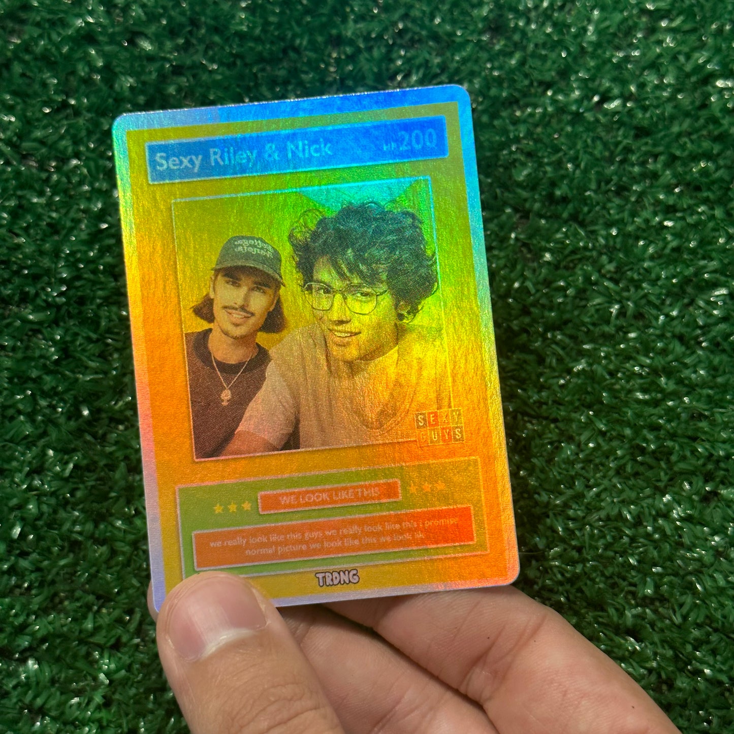 Sexy nickisnotgreen and Hivemind Riley TRDNG Card